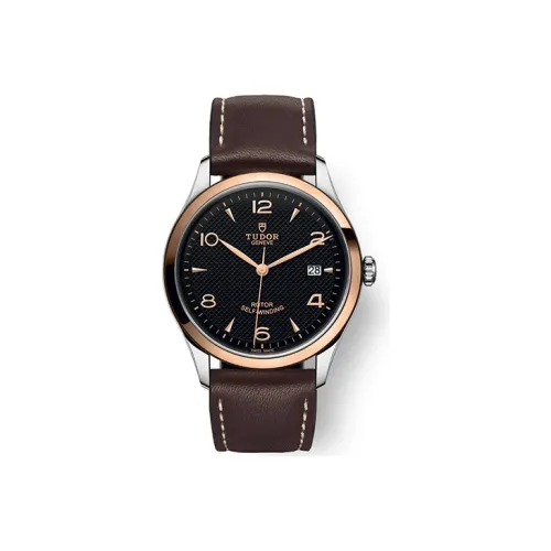 TUDOR Автоматический Механический Механизм Мужские Часы 1926 Collection 39 мм Черные