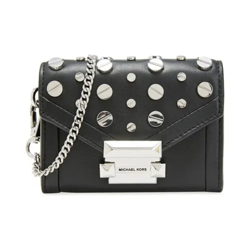 MICHAEL KORS MICHAEL KORS Handbag Collection Whitney Коровья кожа Кошелек Женские Черный