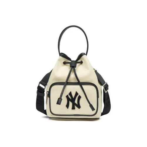 MLB Премиум Холст Ведрообразная Сумка Сумка через плечо Стандартная Унисекс Экрю