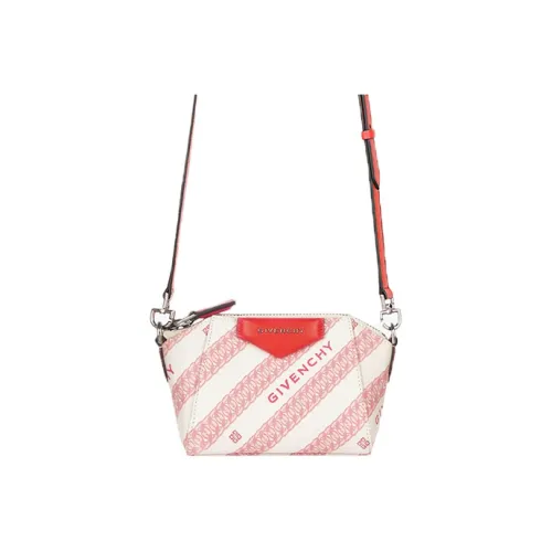 GIVENCHY Сумка из коровьей кожи сумка через плечо женская красная белая