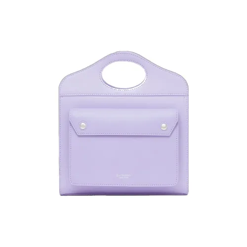 Burberry Карманная сумка из гладкой кожи сумка через плечо мини-сумка женская светло-фиолетовая