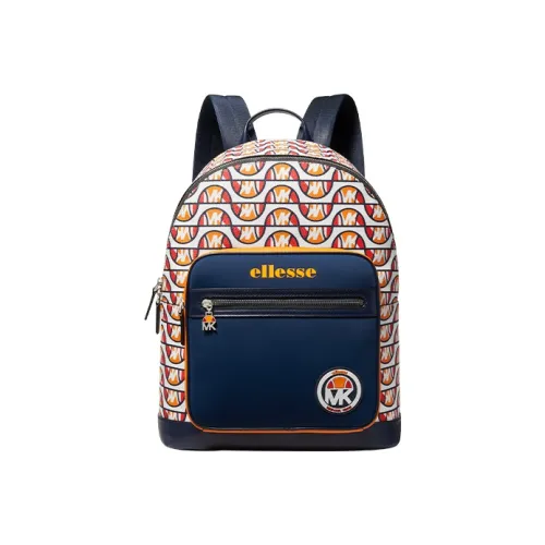 MICHAEL KORS Artificial Leather Backpack Medium Men's Dark Blue Orange MICHAEL KORS Искусственная кожа Рюкзак Средний Мужской Темно-синий Оранжевый