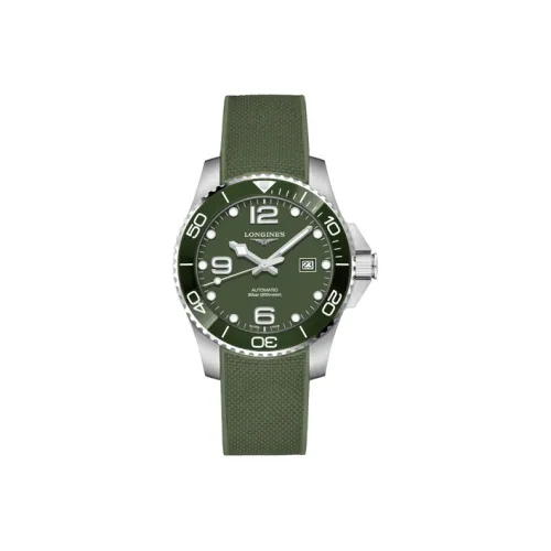 Longines Автоматический Механический Часы Мужские Comcast Diving Collection 43 мм Зеленые