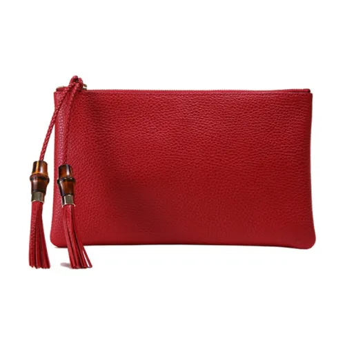 GUCCI Кожа Клатч Женские Красный