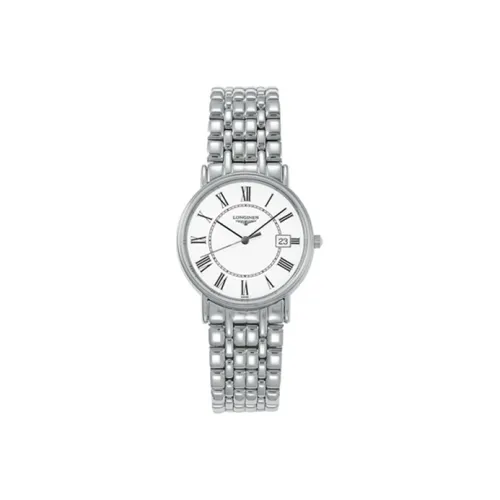 LONGINES Quartz Механизм Мужские Часы Magnificent Collection 33 мм Белые