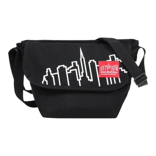 Manhattan Portage Полиамид Сумка через плечо Маленькая Унисекс Черная