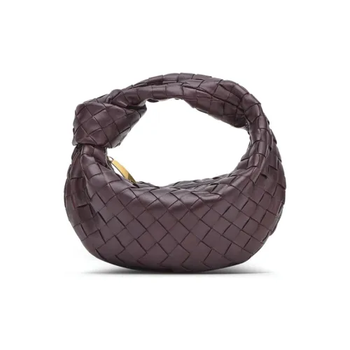 Bottega Veneta Casual Fashion Ткани вязаные Коровья кожа Мини Женские Виноградный фиолетовый