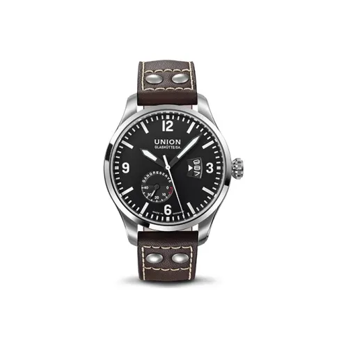 UNION GLASHUTTE/SA Автоматический механический механизм Мужские часы Belisar Collection 45мм*45мм*11,87мм Черные