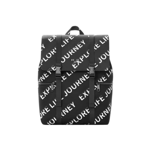 MAH Полиэстер Рюкзак Унисекс Черный Фиолетовый