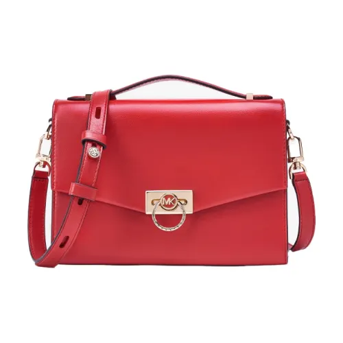 MICHAEL KORS Hendri Коровья кожа Конверт Сумка Сумка Сумка через плечо Сумка через плечо Средний Женская Красная