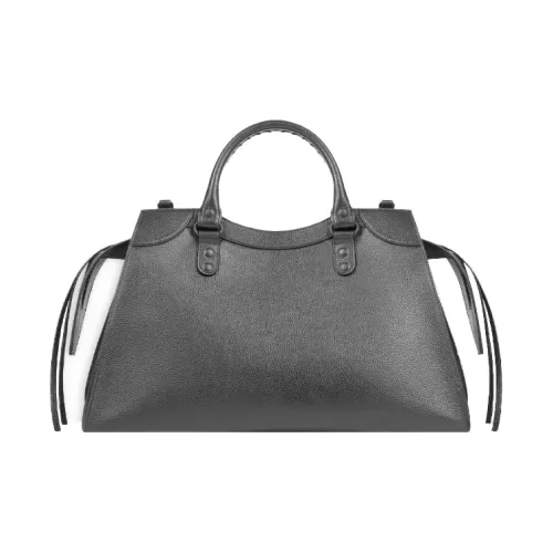 Balenciaga Neo Classic Коровья кожа крупнозернистая Сумка через плечо Сумка Женская Черная