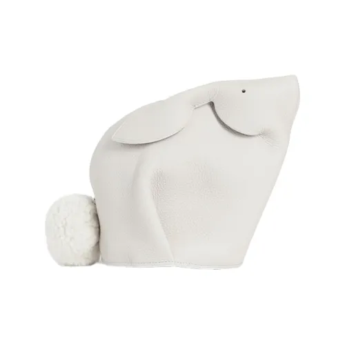 LOEWE Кожа Ручная Сумка через плечо Кошелек Women's White