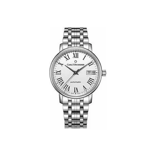 Carl F.Bucherer Автоматический Механический Механизм Мужские Часы ADAMAVI Collection 40 мм Серебряные
