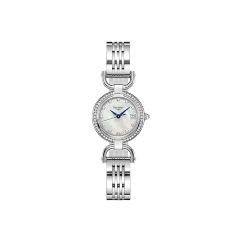 LONGINES Rider Collection Кварцевый механизм Женские часы 26,5 мм Белый циферблат Корпус из нержавеющей стали