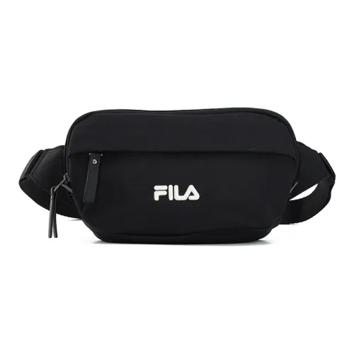 FILA FUSION Ткань Одно плечо Бананка Стандартный Унисекс Темно-черный