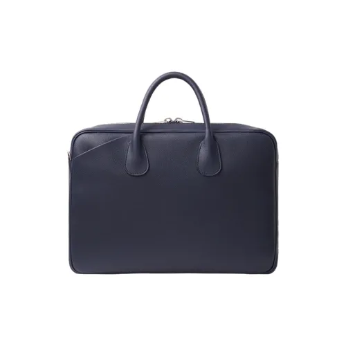 Valextra Ткань Портативный Коробка для документов Мужской Темно-синий