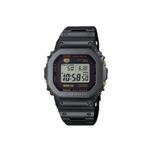 CASIO G SHOCK Солнечный кварцевый механизм Титановый ремешок Часы Мужские Циферблат серый