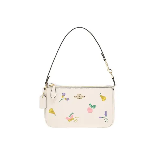 COACH Nolita Коровья кожа Маленькая сумочка Сумка на плечо Сумка через плечо Женская Белая