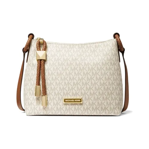 MICHAEL KORS MICHAEL KORS Handbag Collection Lexington Покрытый холст Сумка через плечо Большая Женская Ваниль