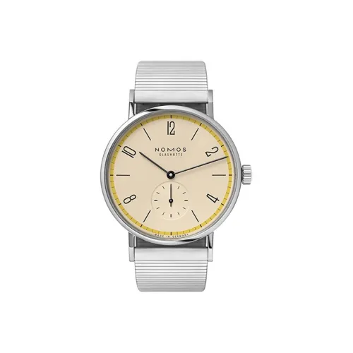 NOMOS Автоматический Механический Механизм Мужские Часы 31 мм Желтый