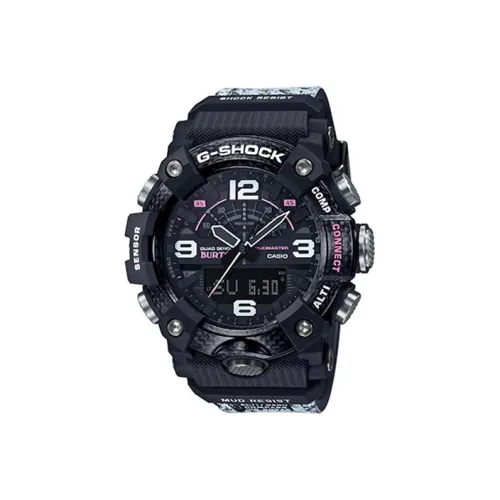 CASIO Мастер OF серия LAND г коллекция SHOCK MUDMASTER кварцевый механизм часы мужские черный циферблат