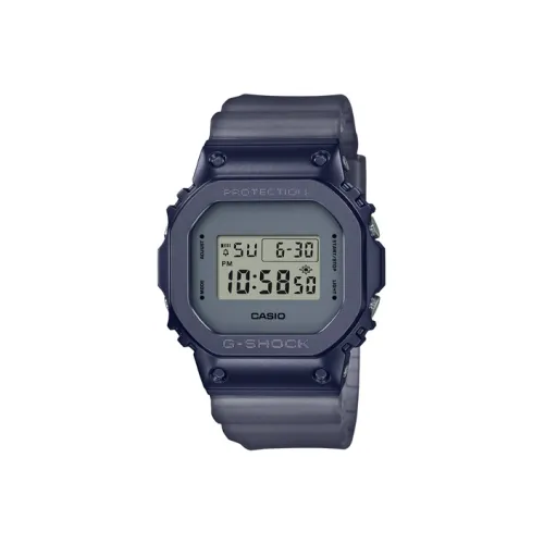 CASIO г Shock Midnight Mist Collection Кварцевый механизм Смола Ремешок Часы Мужские Циферблат Серый