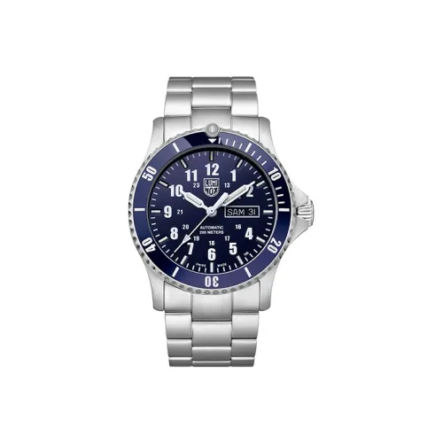 Luminox Механические Мужские Часы 42 мм Синий