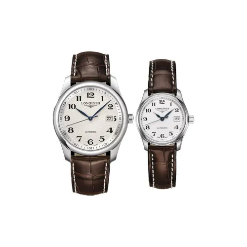 LONGINES Автоматический Механический Movement Унисекс Часы Master Collection 29мм*15мм*9мм Белые