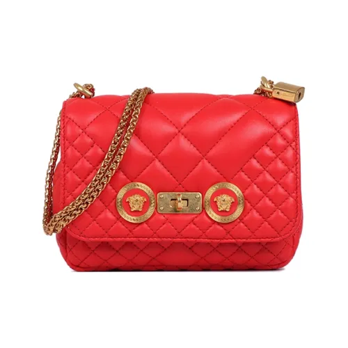 FANSIZHE VERSACE Кожа Сумка через плечо Сумка на плечо Унисекс Красная