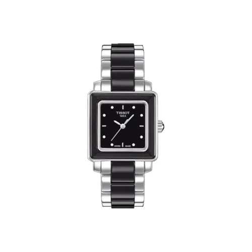 Tissot Quartz Movement Женские часы 26 мм Черные