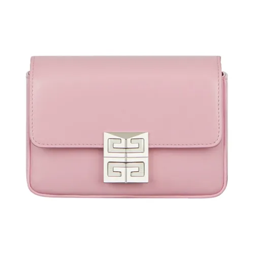 GIVENCHY 4G Коровья кожа Сумка через плечо Маленькая Женская Нежно-розовая