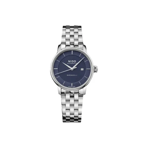 MIDO Belluna Sari Collection Stamped Women's Wrist Watch Автоматический механический механизм Женские часы Часы 30MM