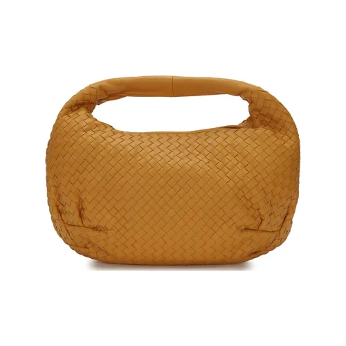 Bottega Veneta Овечья кожа Сумка Средняя Женская Оранжевая