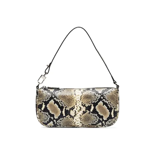 By Far Rachel Коровья кожа Сумка на плечо Женская с принтом змеи