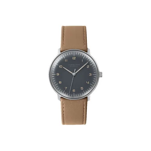 JUNGHANS Автоматический Механический Часы Мужские из Коллекции Max Bill, 38 мм, Серый