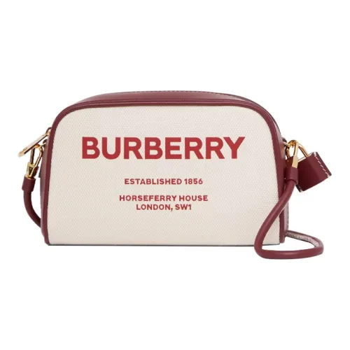 Burberry Cube Half Cube Сумка Horseferry Canvas Clutch Crossbody Bag Regular Women's