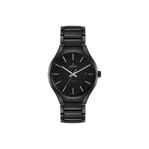 RADO Автоматический Механический Механизм Мужские Часы из Коллекции Realme 40 мм Черные