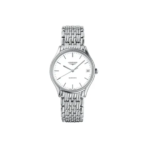 LONGINES Автоматический Механический Movement Женские Часы Lvya Collection 30MM Белые