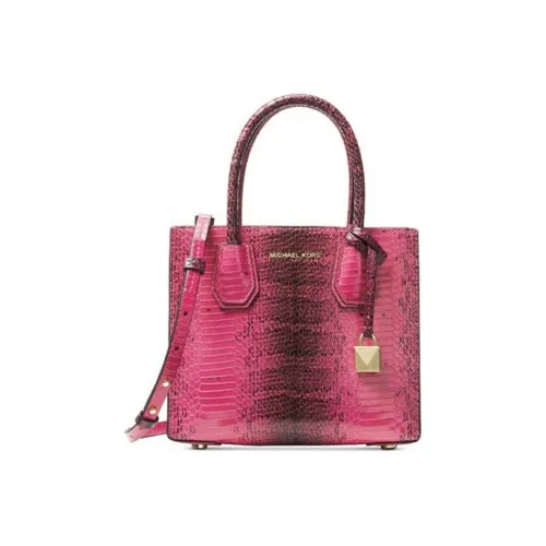 MICHAEL KORS MICHAEL KORS Коллекция сумок Mercer Кожа Сумка через плечо Средняя Женская Розовая