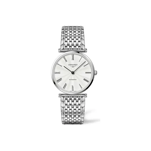 LONGINES Jialan Collection Автоматический Механический Часы Мужские 38 мм Серебристый Циферблат