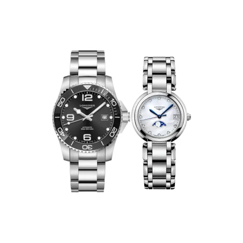 LONGINES Comcast Diving Collection Автоматический Механический Механизм Часы Унисекс Черный Циферблат