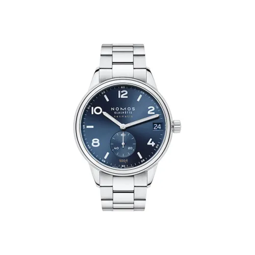 NOMOS Автоматический Механический Механизм Мужские Часы 42 мм Синий