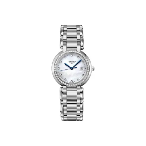LONGINES Heart Moon Collection Кварцевый механизм Женские часы 30MM Мать жемчуга Циферблат часов