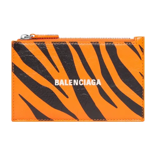 Balenciaga Sheepskin Coin Wallet Large Unisex Orange Баленсиага Овчина Монетница Большая Унисекс Оранжевая