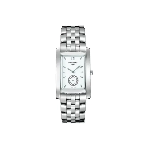LONGINES DolceVita Collection Кварцевый механизм Мужские часы 32,1 мм Белый циферблат