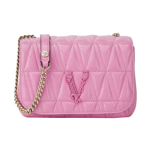 VERSACE Сумка через плечо из кожи сумка на плечо женская розовая