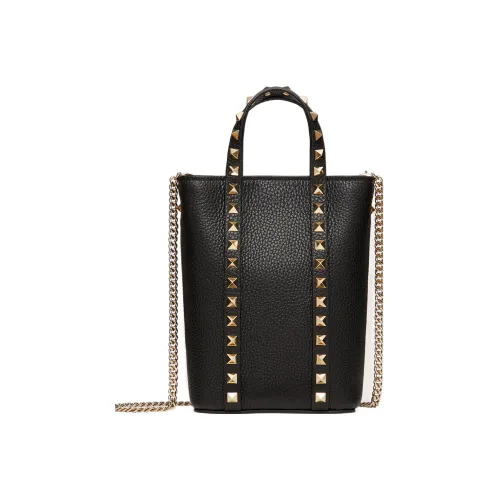 Valentino Телячья кожа Сумка через плечо Сумка Женская Черная