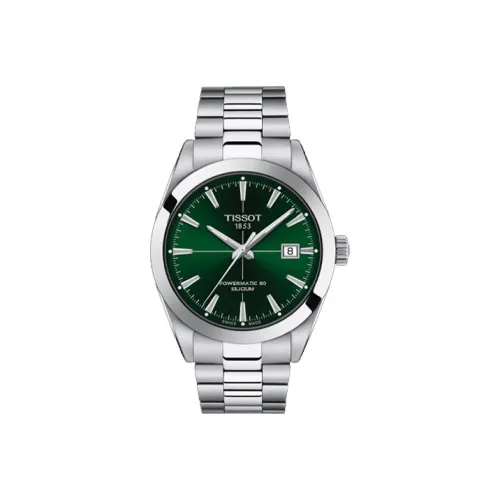 TISSOT Автоматический Механический Механизм Мужские Часы Windy Collection 40 мм Зеленые