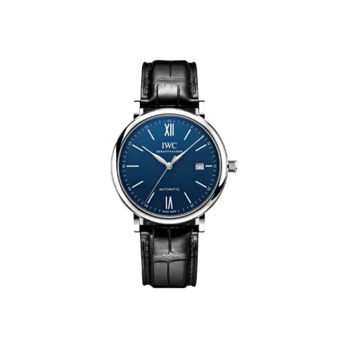 IWC Автоматический Механический Часы Мужские Baotai Fino Series 40mm*9,2mm Синий