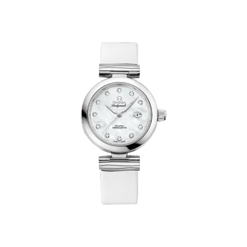 OMEGA Автоматический Механический Movement Женские Часы Белые